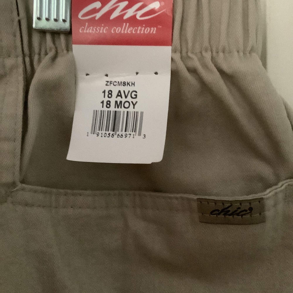 Chic Collection Stretch Denim Skirt, Size 18 - Picture 3 of 3
